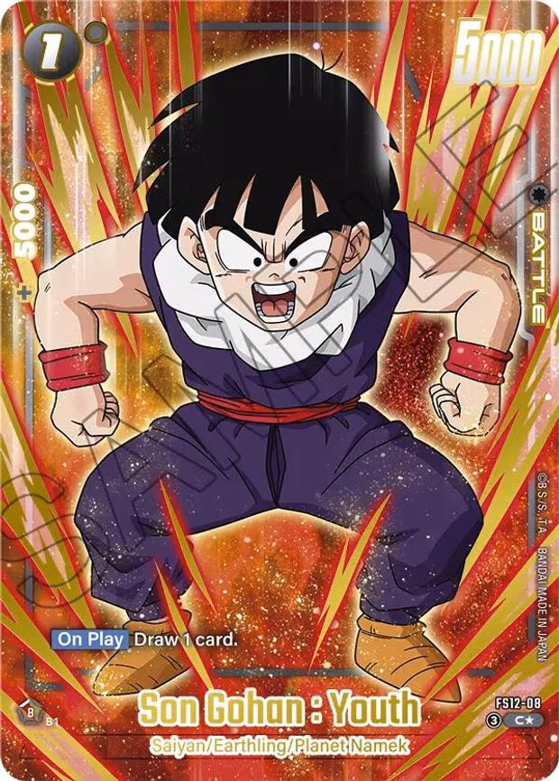 Son Gohan : Youth - FS12-08 (Gold)