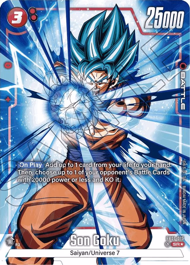 Son Goku - Super Rare (FB01-015)