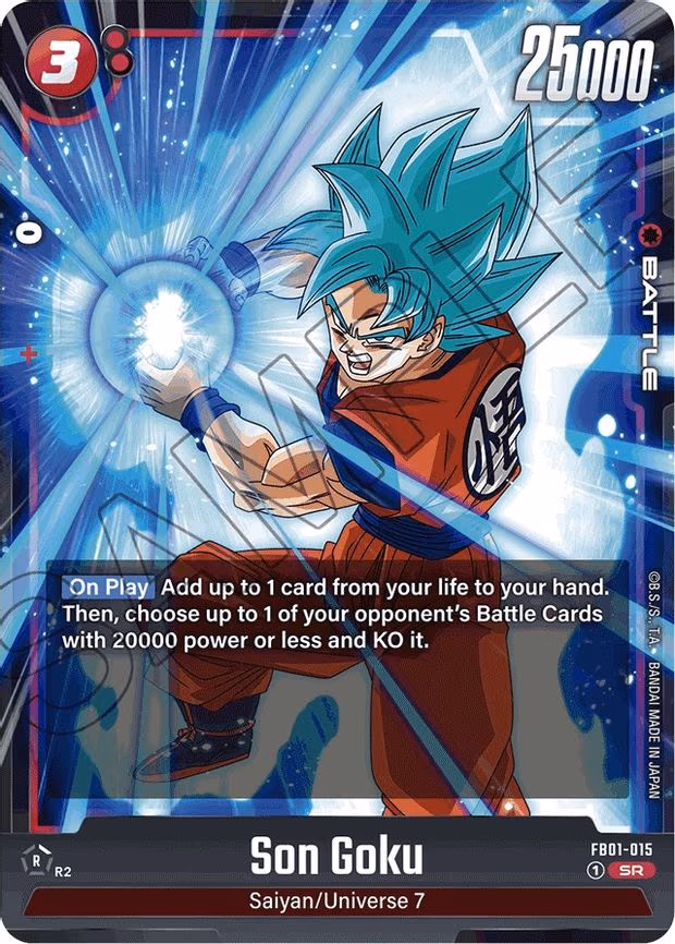 Son Goku - Super Rare (FB01-015)