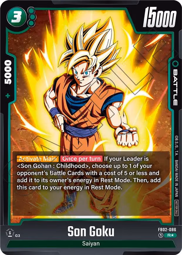 Son Goku - Rare (FB02-086)