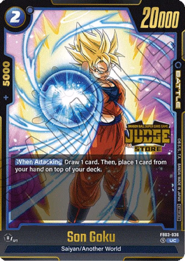 Son Goku - FB03-036 (Judge Pack (Store Judge) 02) - Uncommon (FB03-036)