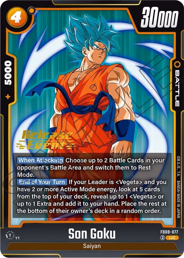 Son Goku - Uncommon (FB08-077)