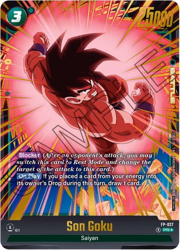 Son Goku - FP-027 (Gold)