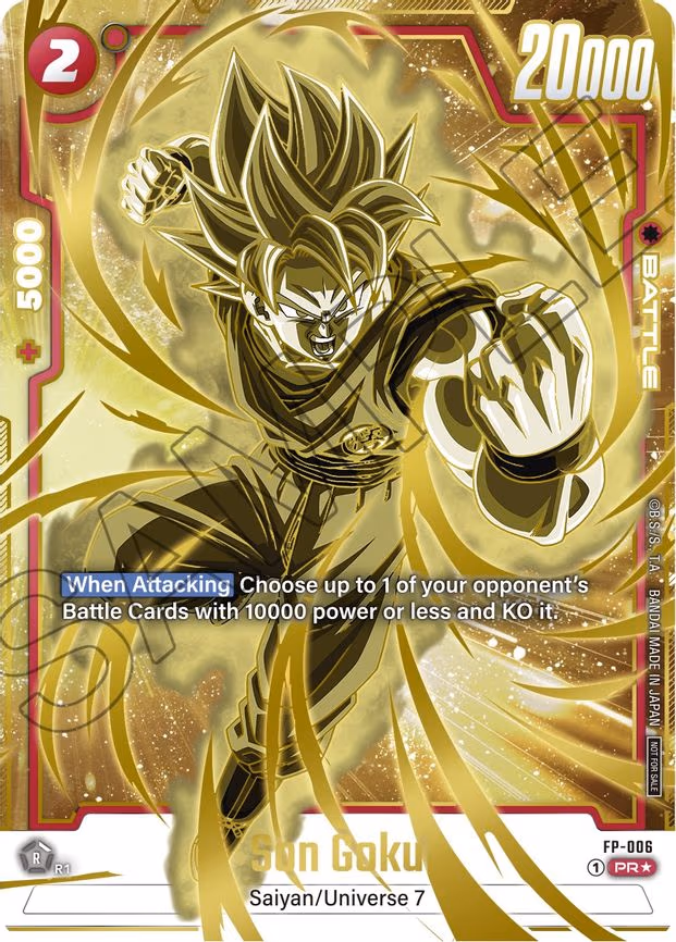 Son Goku - FP-006 (Gold)