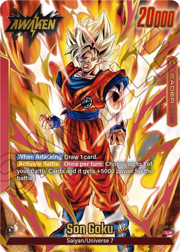 Son Goku - FS01-01 (Gold) - Leader (FS01-01)