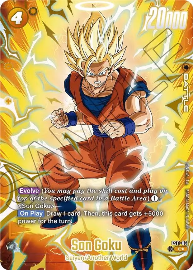 Son Goku - FS11-06 (Gold) - Common (FS11-06)