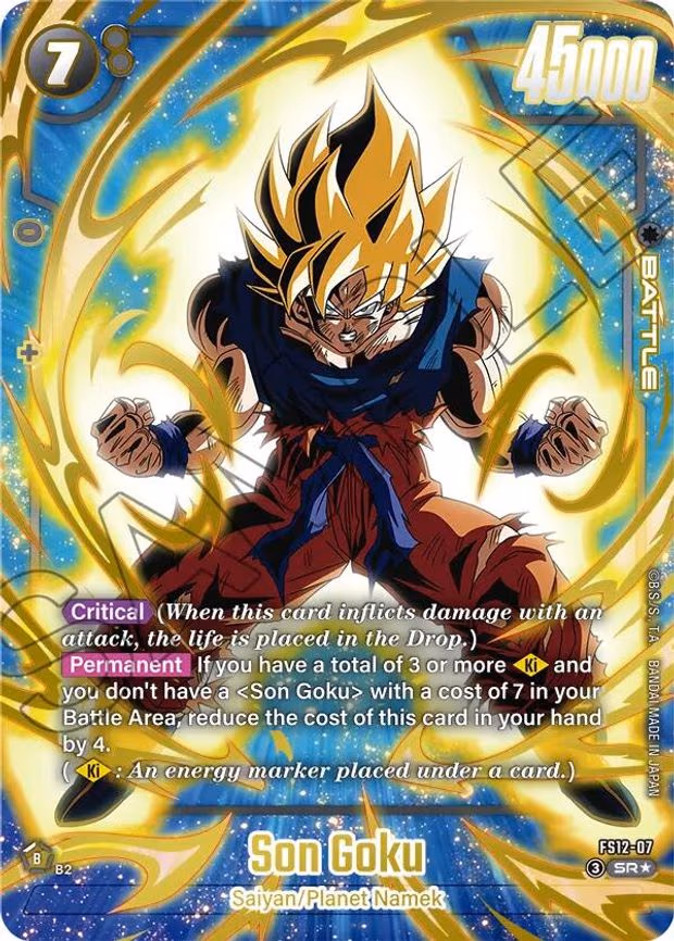 Son Goku - FS12-07 (Gold)