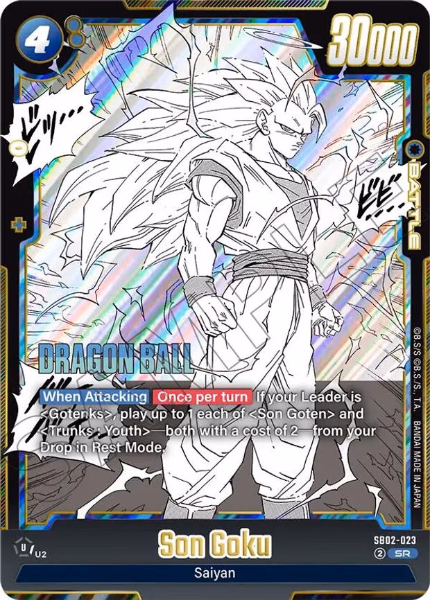 Son Goku - Super Rare (SB02-023)