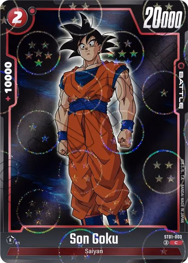 Son Goku - ST01-003 (Dragon Ball Pattern) - Common (ST01-003)