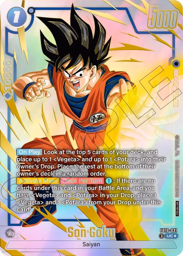 Son Goku - Uncommon (FB10-031)