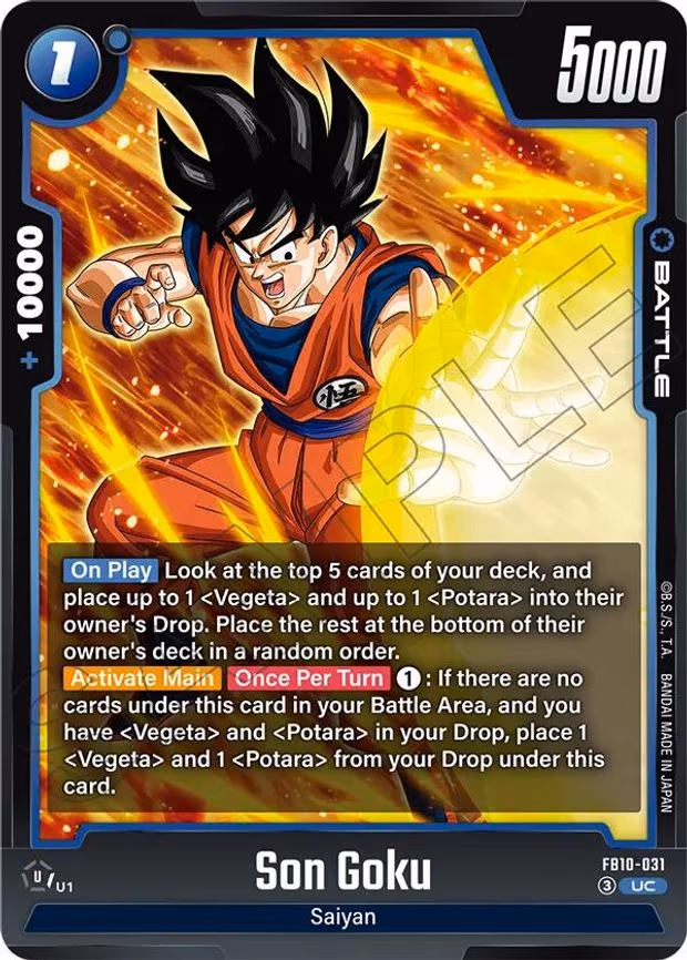 Son Goku - Uncommon (FB10-031)