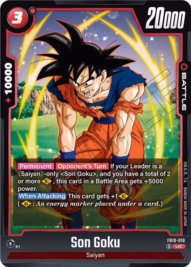 Son Goku - Uncommon (FB10-010)