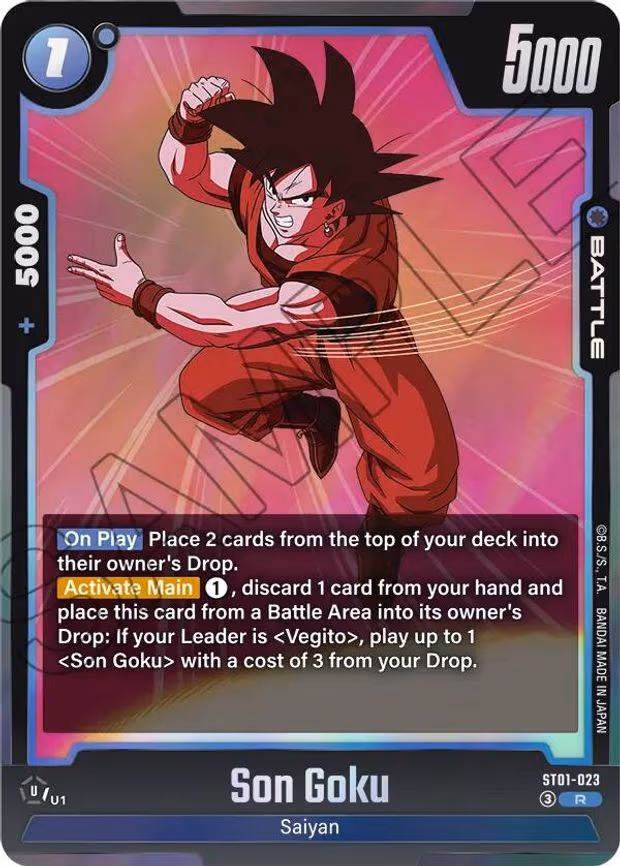 Son Goku - Rare (ST01-023)
