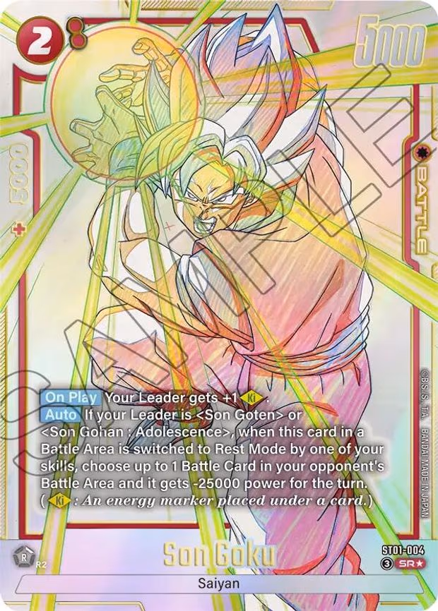 Son Goku - Super Rare (ST01-004)
