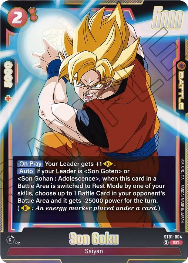 Son Goku - Super Rare (ST01-004)