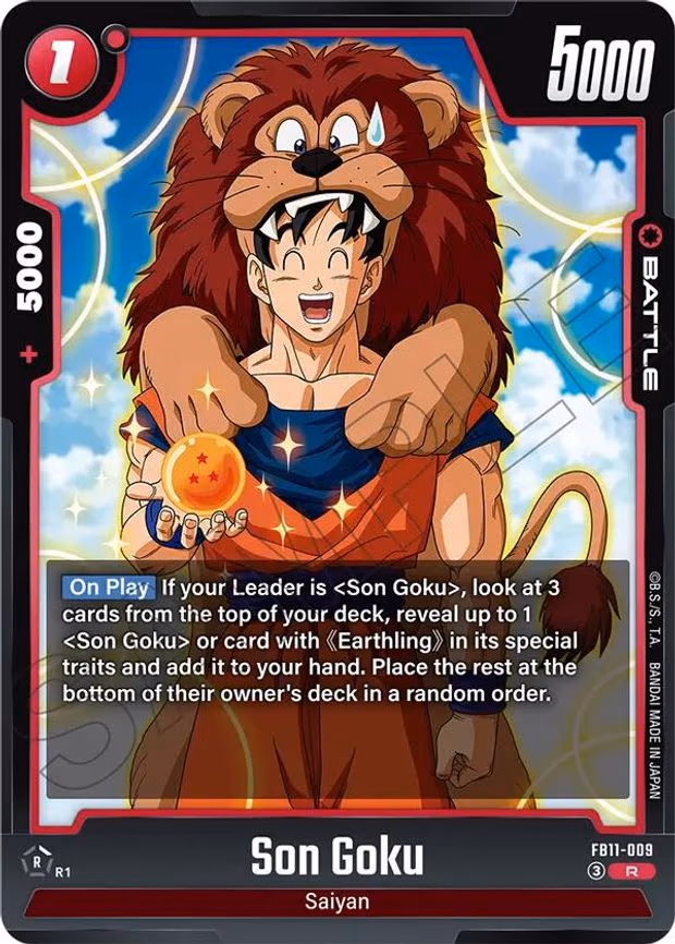 Son Goku - Rare (FB11-009)