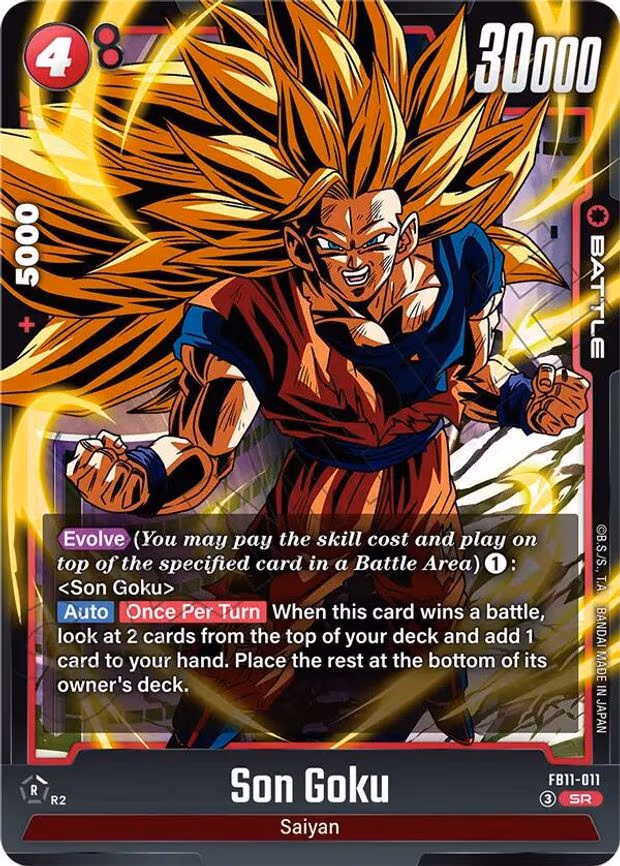 Son Goku - Super Rare (FB11-011)