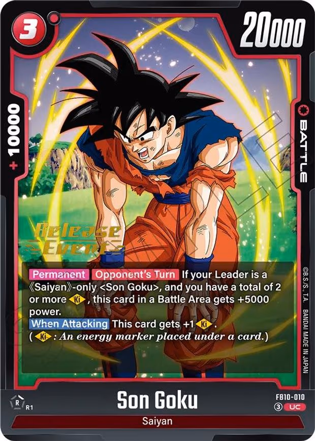 Son Goku - Uncommon (FB10-010)