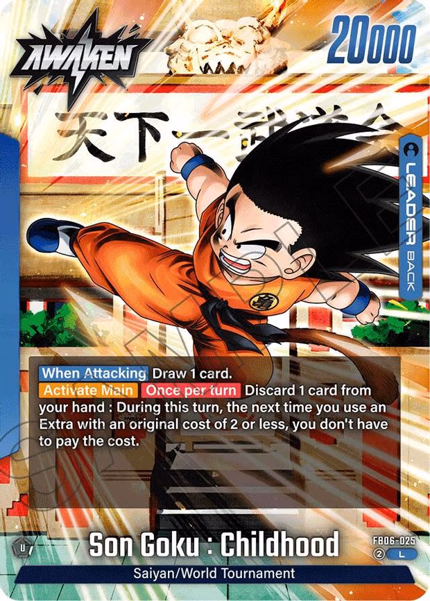 Son Goku - Leader (FB06-025)