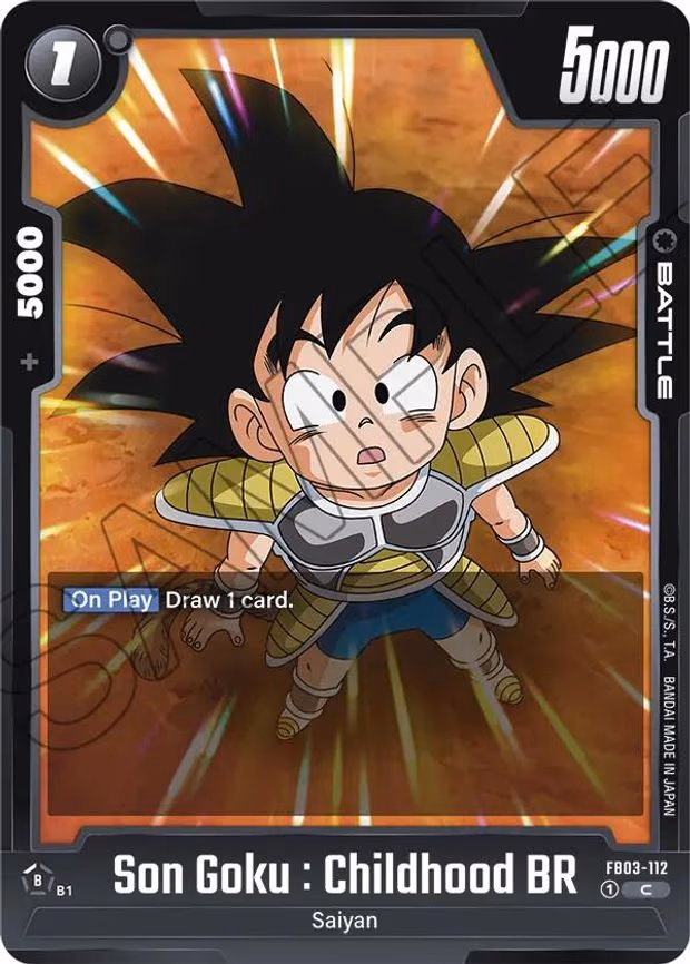 Son Goku : Childhood BR - Common (FB03-112)