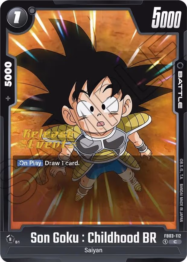 Son Goku : Childhood BR - Common (FB03-112)