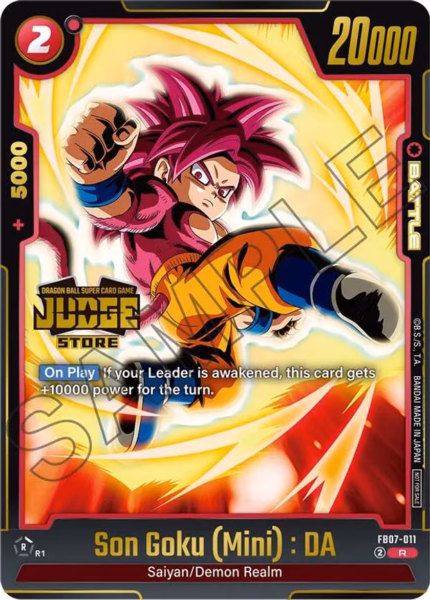 Son Goku (Mini) : DA (Judge Pack (Store Judge) 05) - Rare (FB07-011)