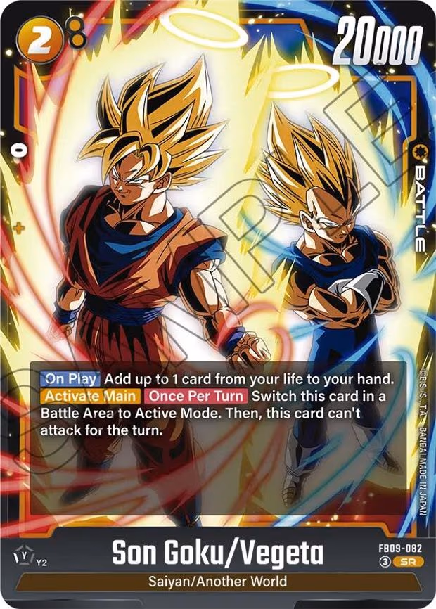 Son Goku/Vegeta - Super Rare (FB09-082)