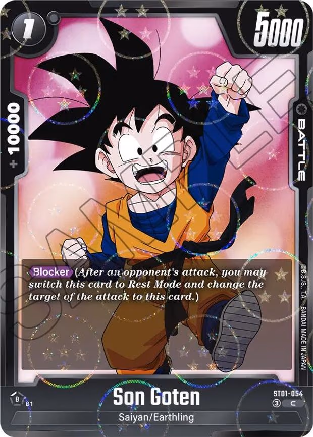 Son Goten - ST01-054 (Dragon Ball Pattern) - Common (ST01-054)