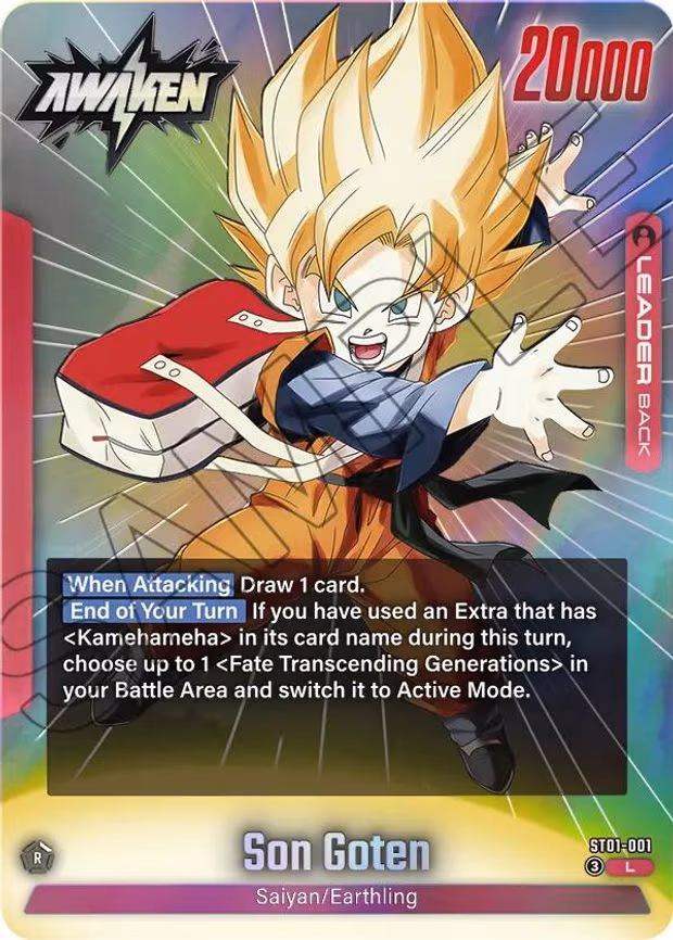 Son Goten - Leader (ST01-001)