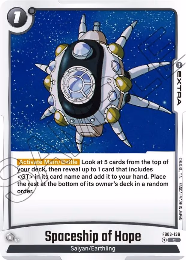 Spaceship of Hope - Common (FB03-136)