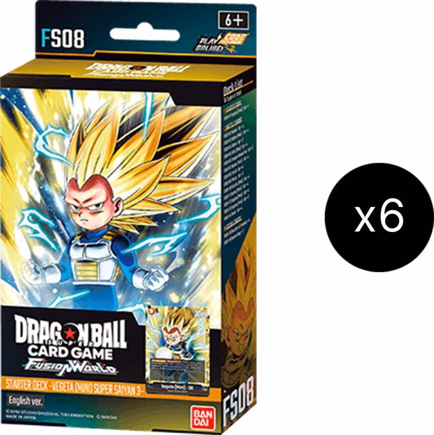Starter Deck 8: Vegeta (Mini) Super Saiyan 3 Display