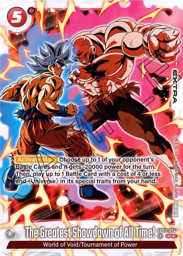 The Greatest Showdown of All Time!