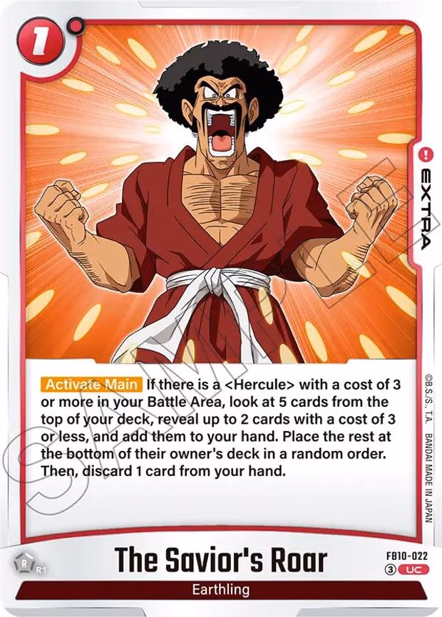 The Savior's Roar - Uncommon (FB10-022)