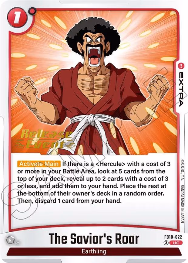 The Savior's Roar - Uncommon (FB10-022)