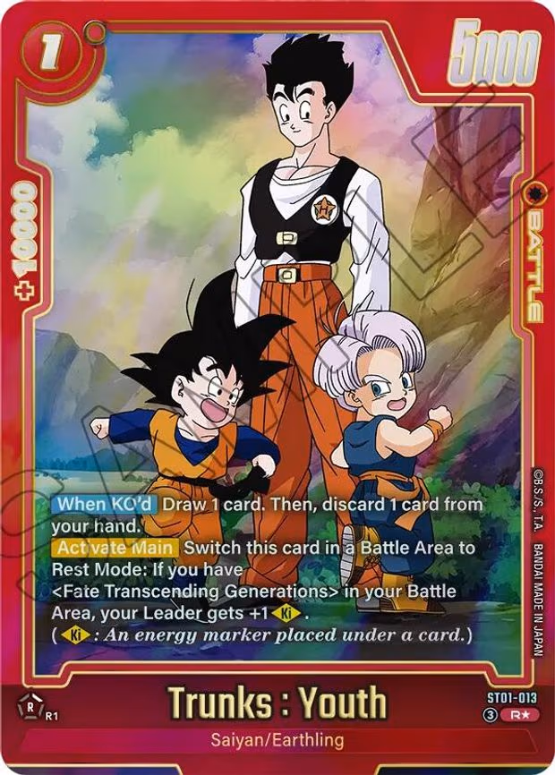 Trunks - Rare (ST01-013)