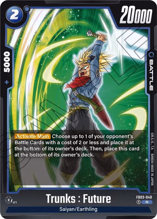 Trunks : Future - Rare (FB03-040)