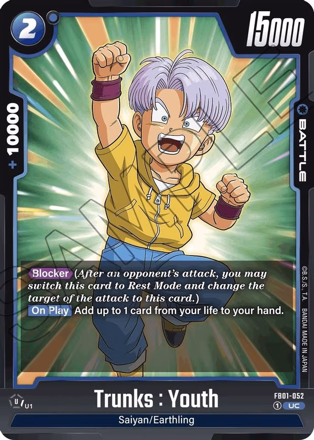 Trunks : Youth - Uncommon (FB01-052)