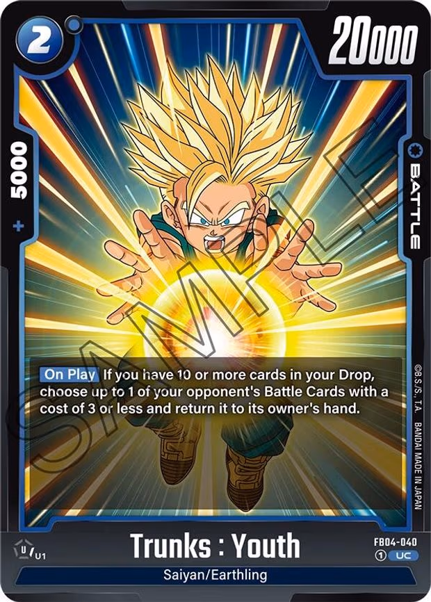 Trunks : Youth - Uncommon (FB04-040)