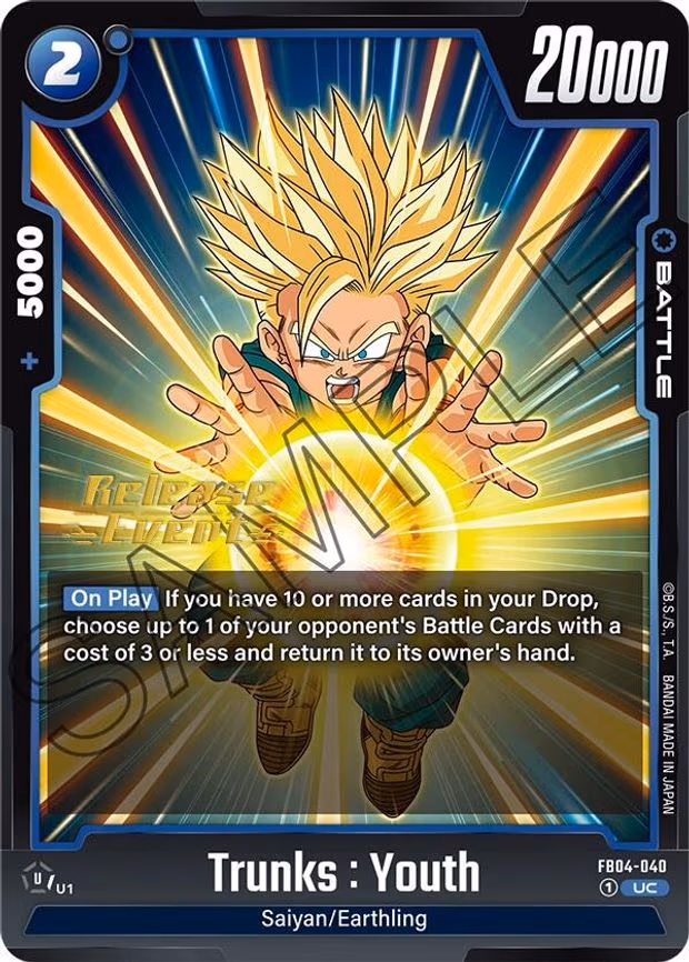 Trunks : Youth - Uncommon (FB04-040)