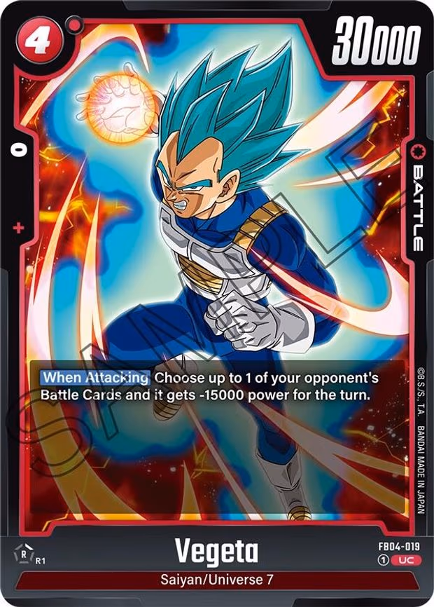 Vegeta - Uncommon (FB04-019)