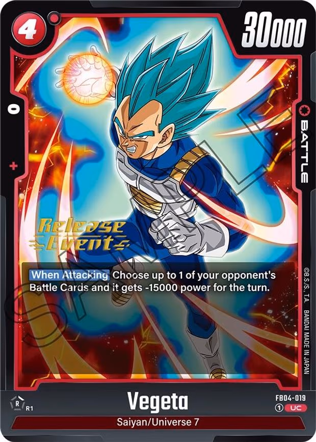 Vegeta - Uncommon (FB04-019)