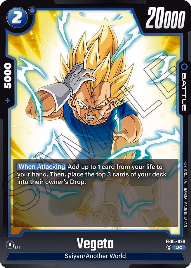 Vegeta - Uncommon (FB05-039)