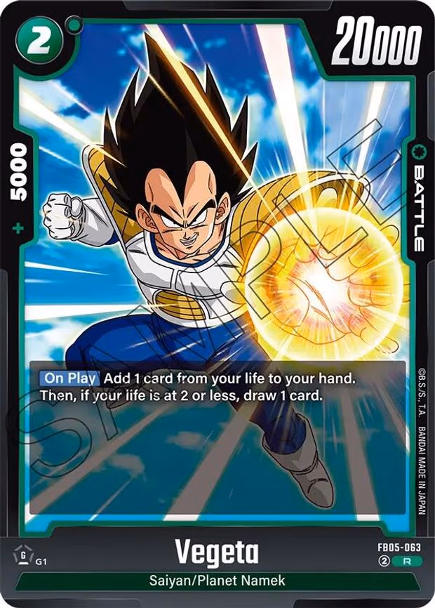 Vegeta - Rare (FB05-063)