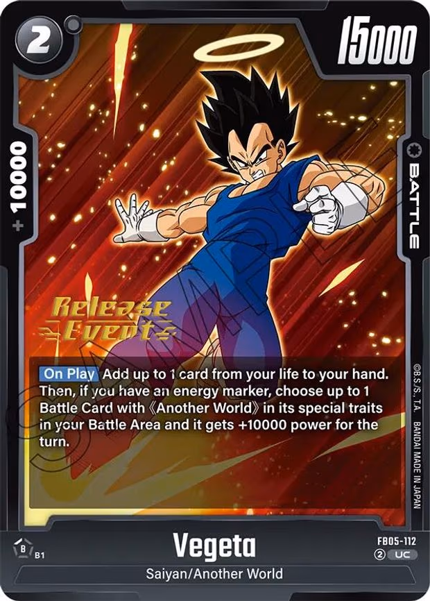 Vegeta - Uncommon (FB05-112)
