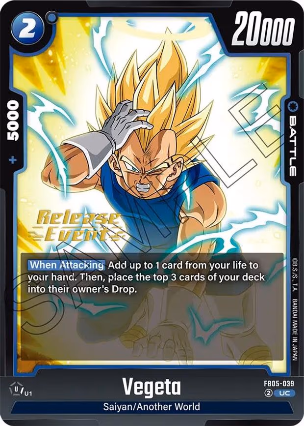 Vegeta - Uncommon (FB05-039)