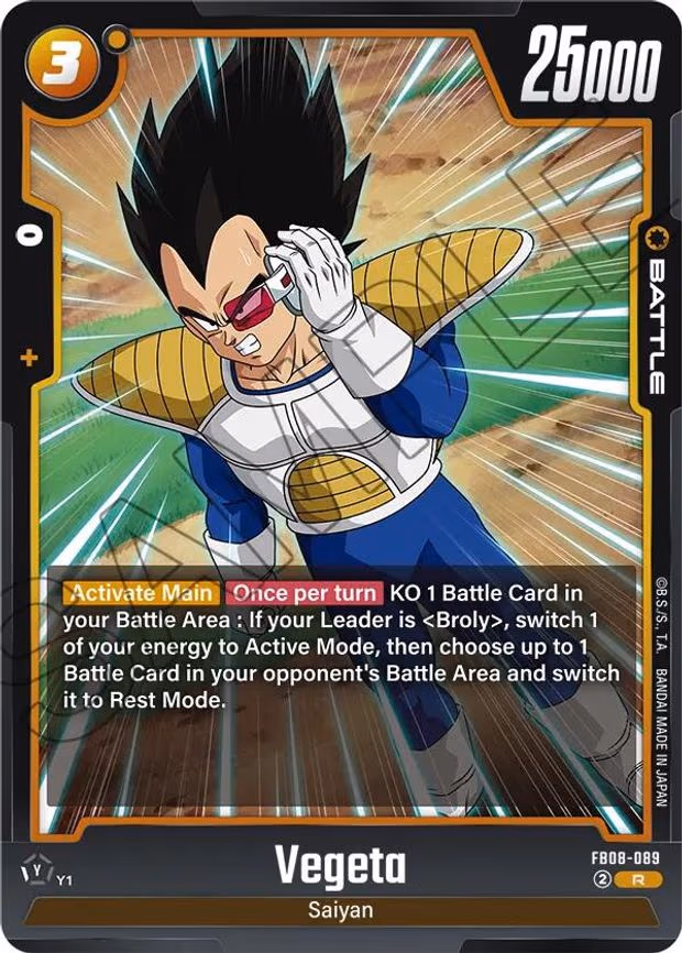 Vegeta - Rare (FB08-089)