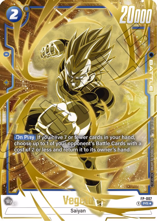 Vegeta - FP-007 (Gold) - Promo (FP-007)