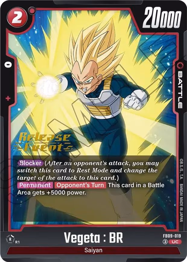 Vegeta - Uncommon (FB09-019)