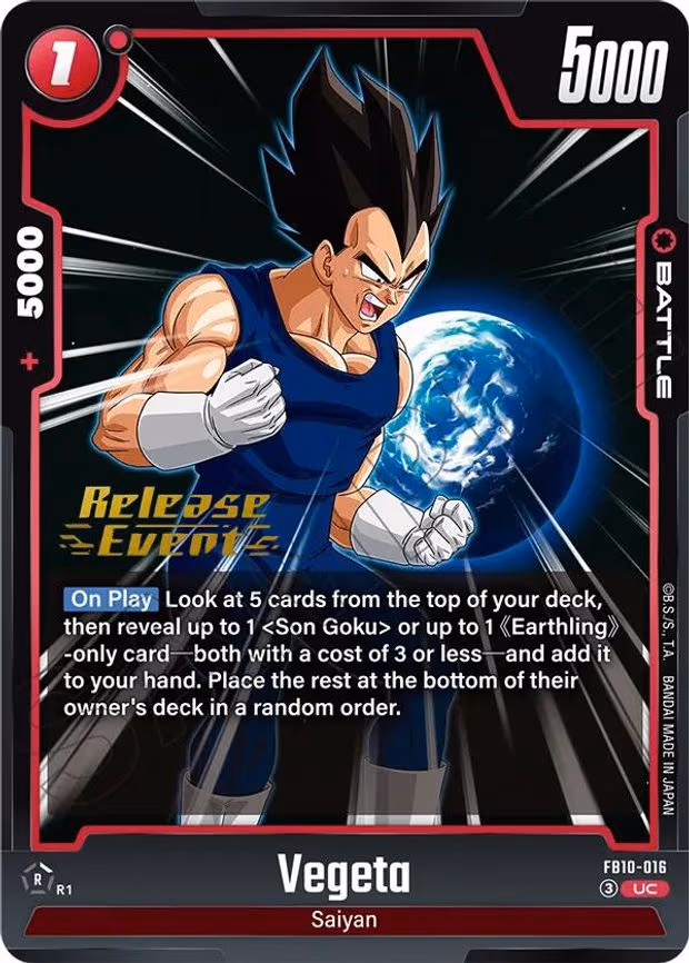 Vegeta - Uncommon (FB10-016)