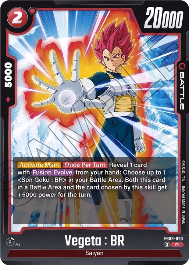Vegeta - Rare (FB09-020)